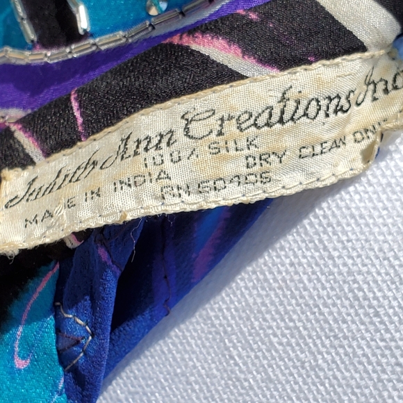 Judith Ann Vintage Silk Dress - Picture 5 of 5